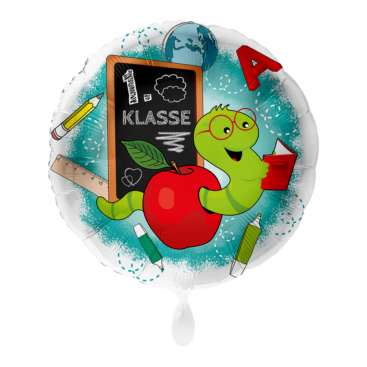 1 Ballon - 1e klas schoolwurm
