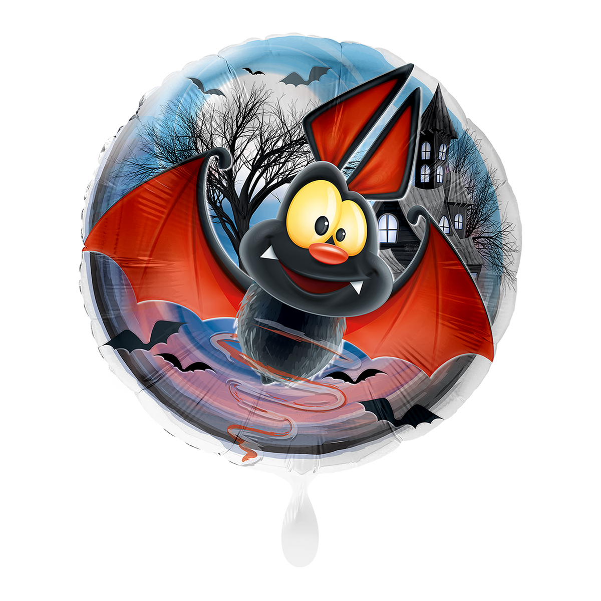 1 Ballon - Enge Fledermaus - UNI