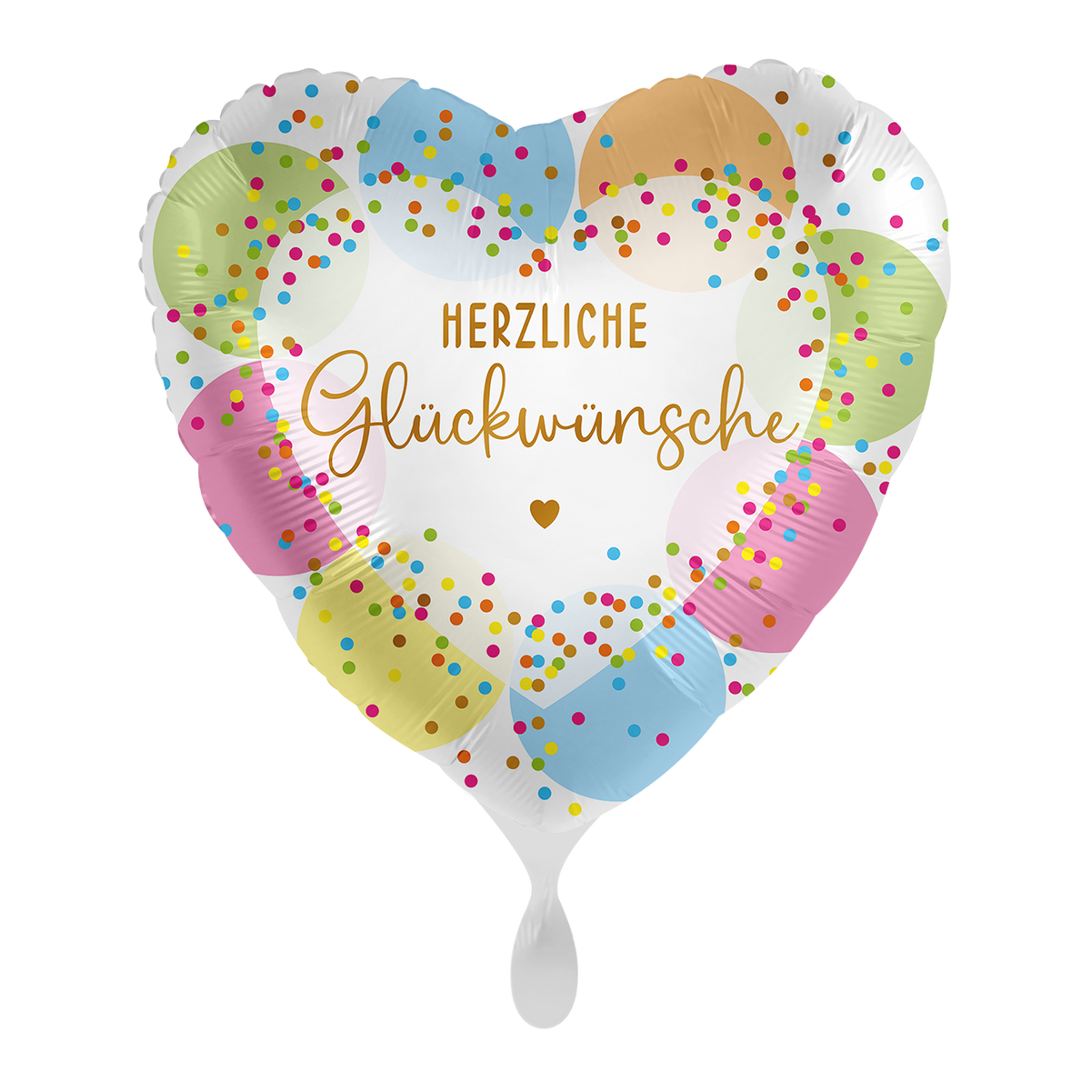 1 Ballon - Célébrer Confetti - FRA