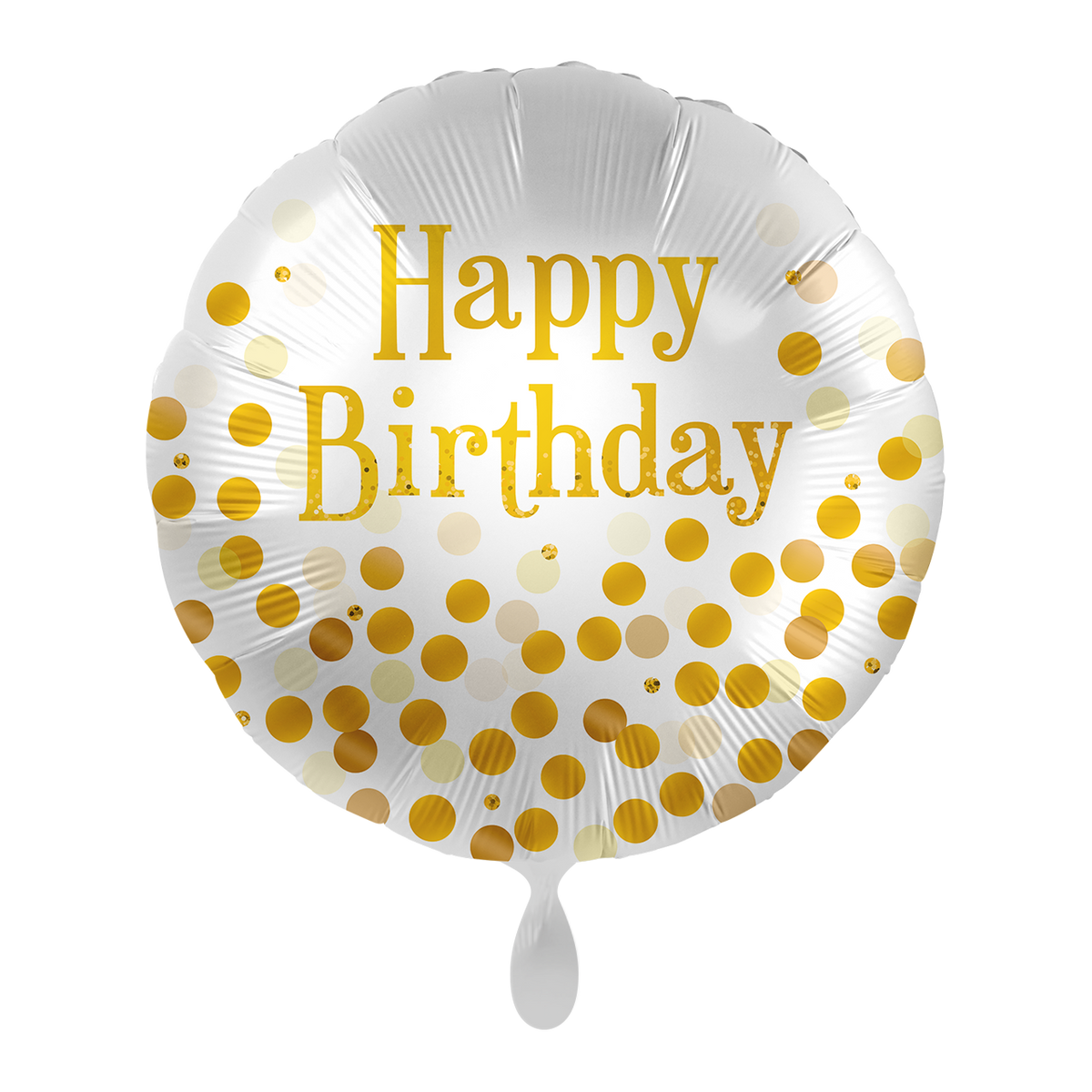 1 Ballon – Gouden Verjaardagsfeestje – NL