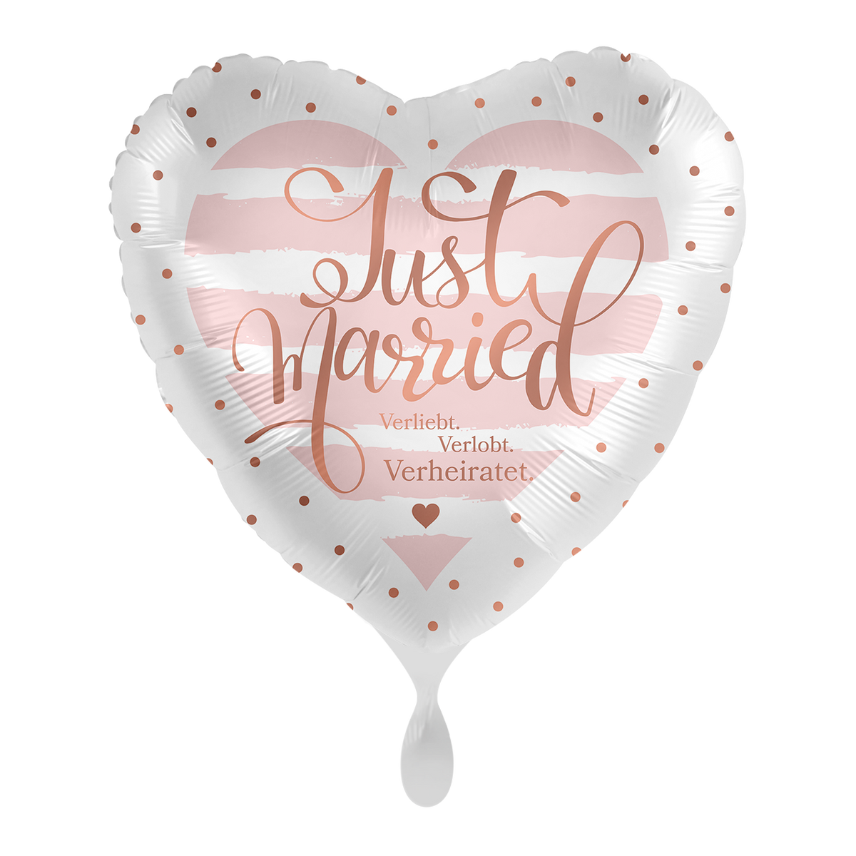 1 Ballon - Just Married Rosé - NED