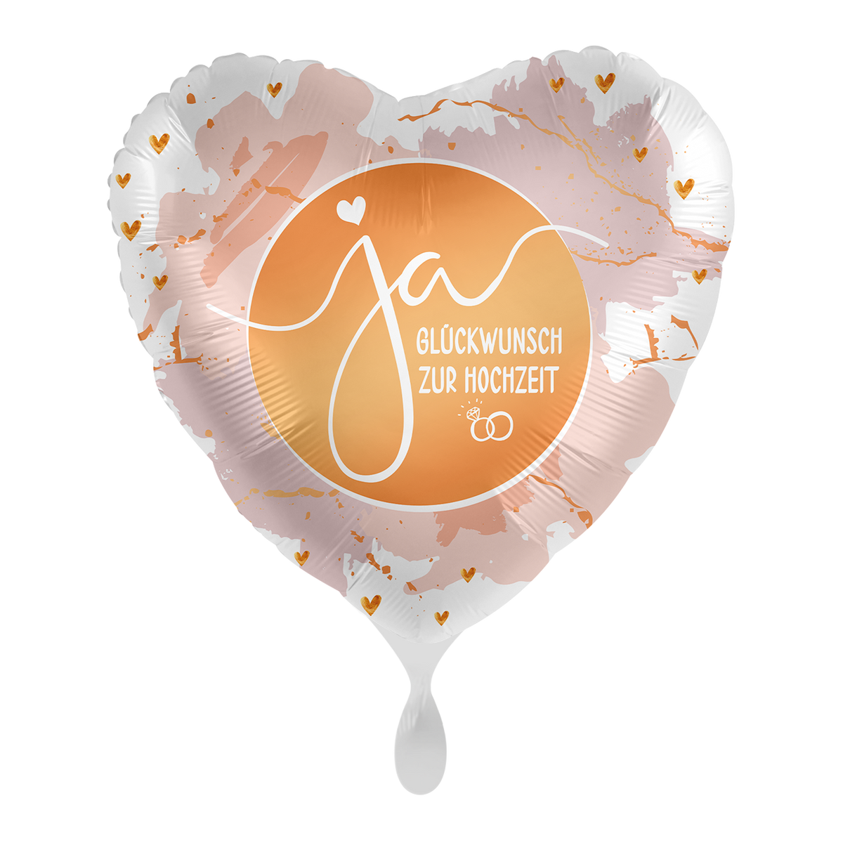 1 Ballon - Ja Gefeliciteerd met jullie huwelijk