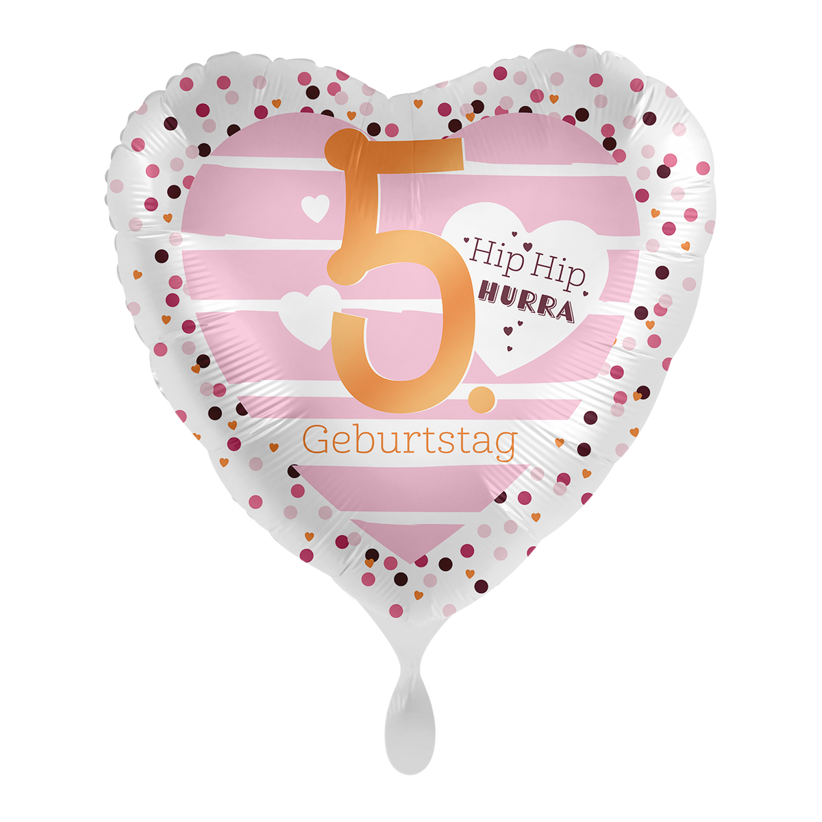 1 Ballon - 5. Anniversaire Cœurs - FRA