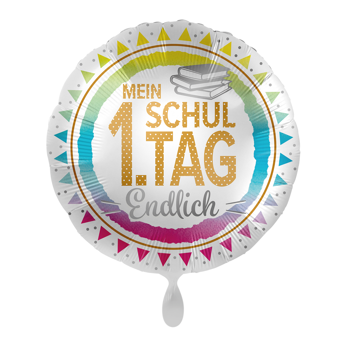 1 Ballon - Mijn 1e schooldag - Eindelijk