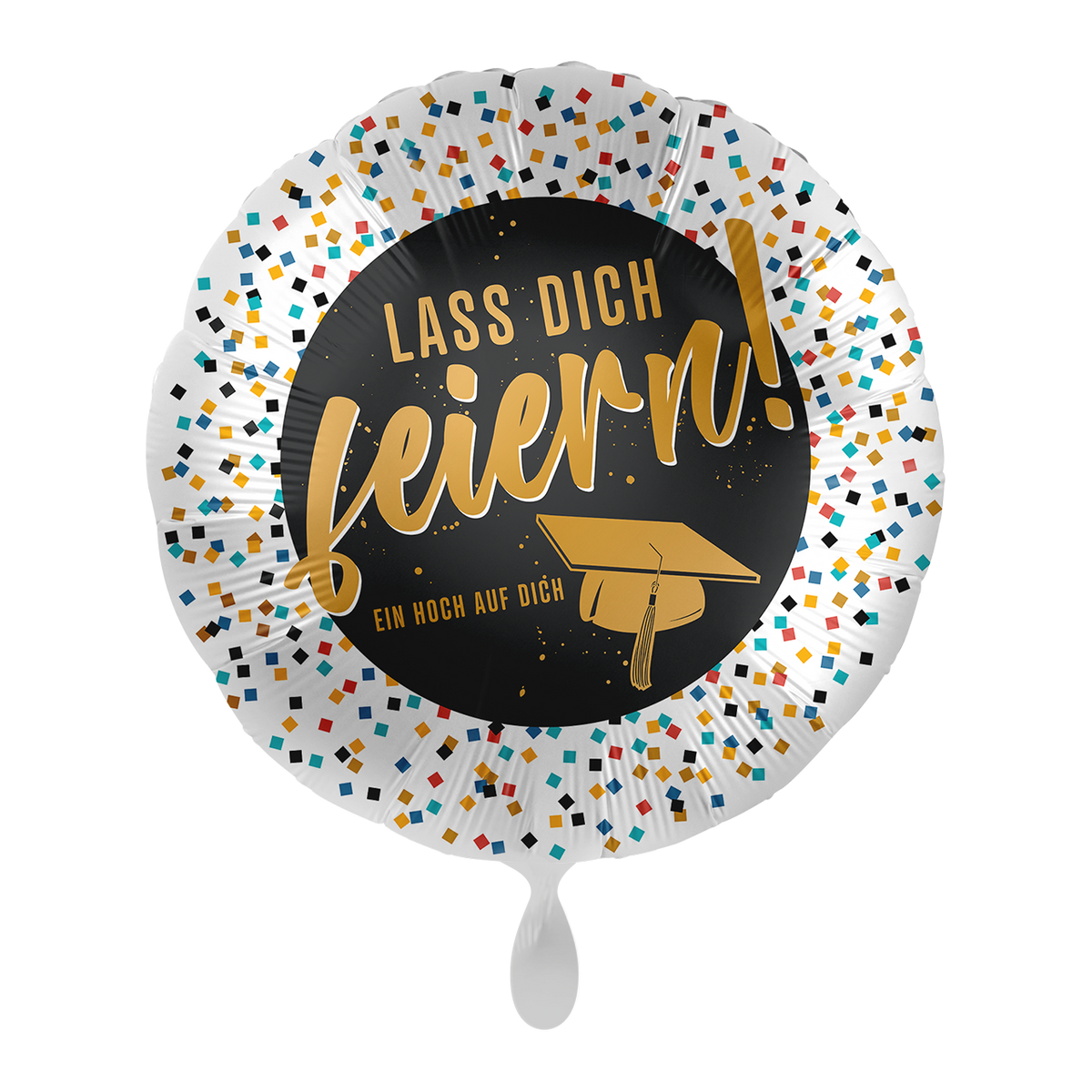 1 Ballon - afstudeerhoedje - GER