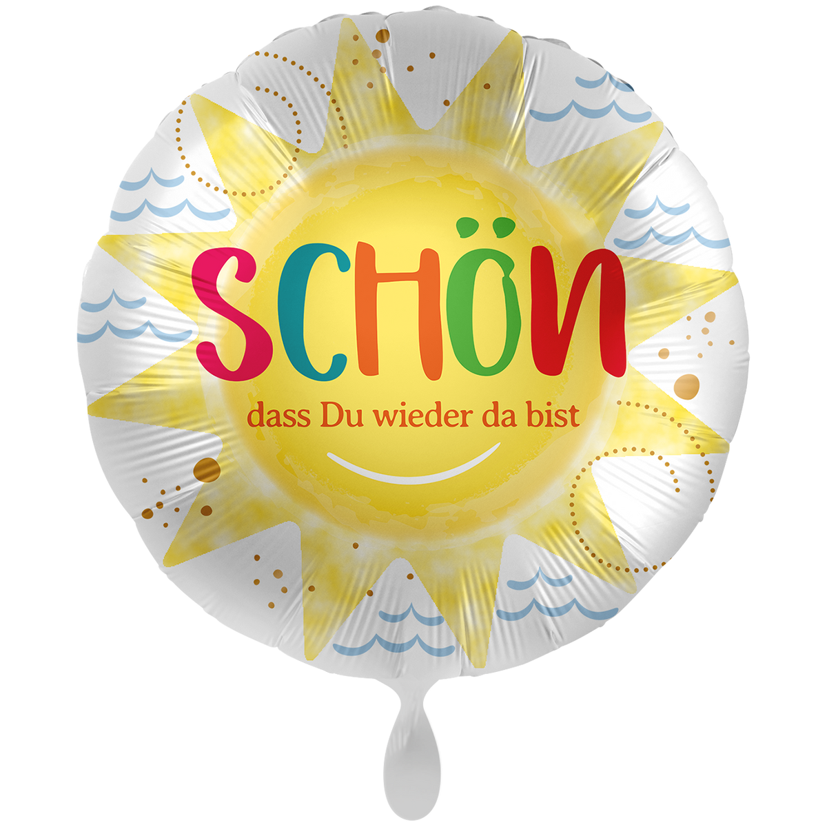 1 Ballon XXL - Fijn dat je er weer bent - NL
