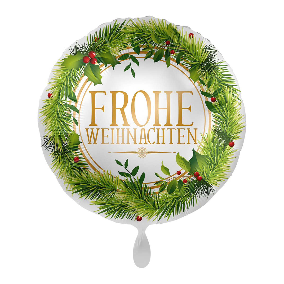 1 Ballon - Vert de Noël - FRA