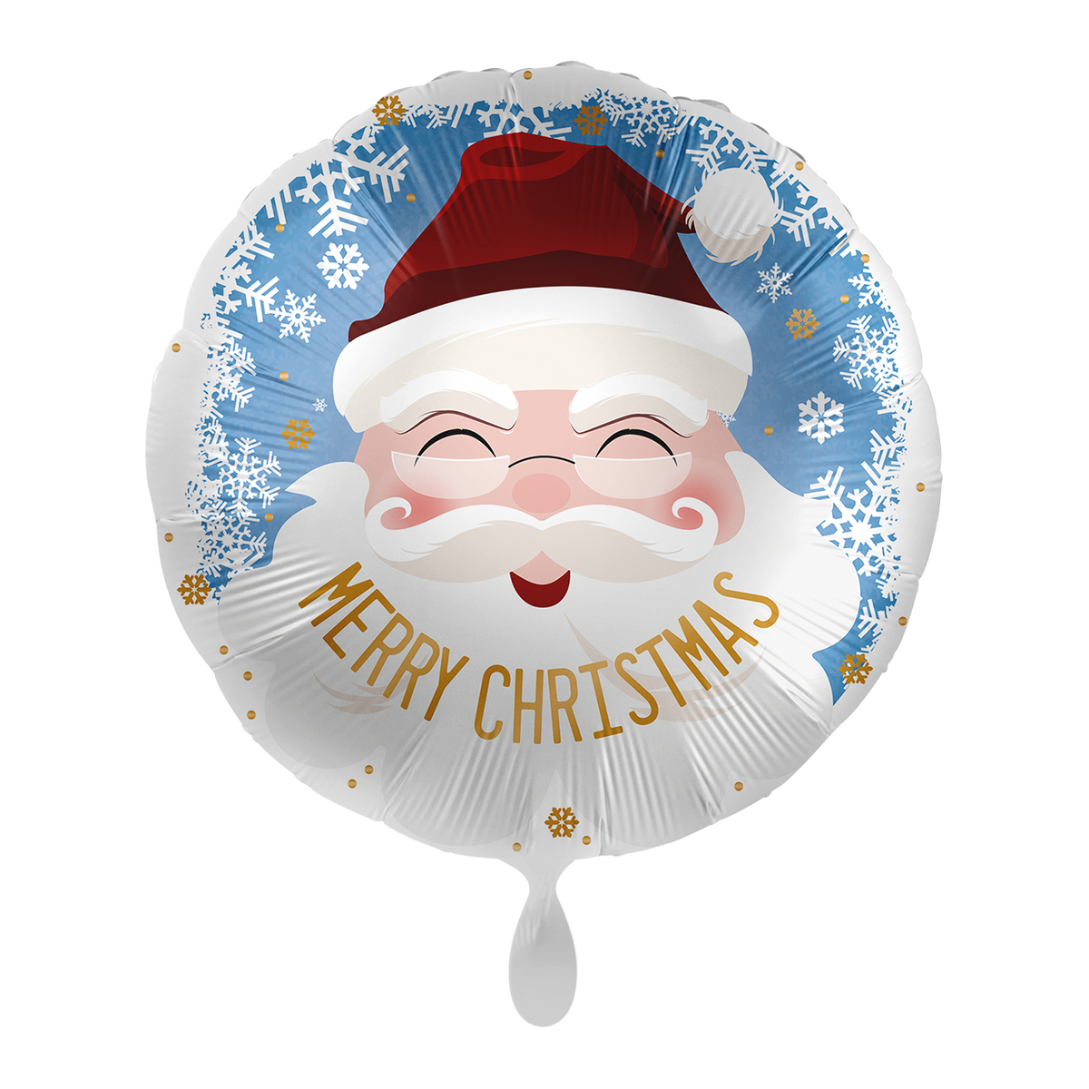 1 Ballon - Père Noël Joyeux Noël - ENG