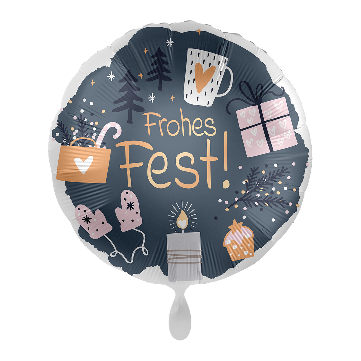 1 Ballon - Cozy Xmas - FRA