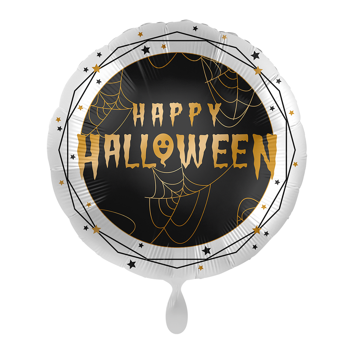 1 Ballon - Gouden Halloween - NL