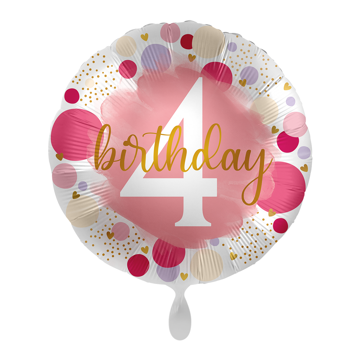 1 Ballon - It's sweet to be Four - ENG