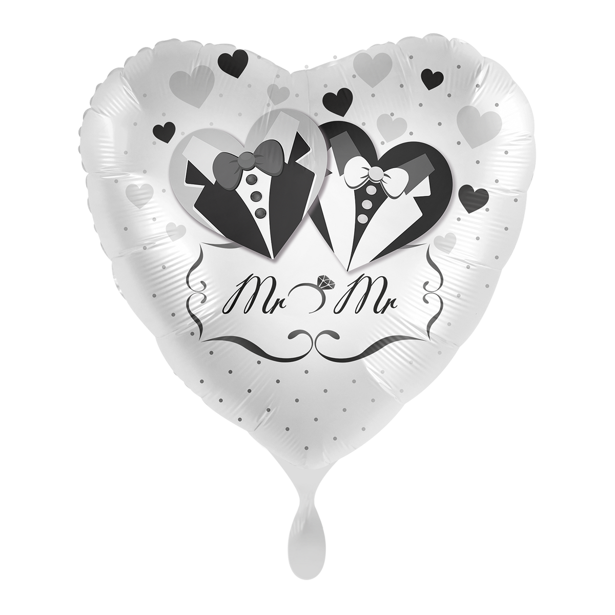 1 Ballon - Mr. & Mr. Pasgetrouwd - NL
