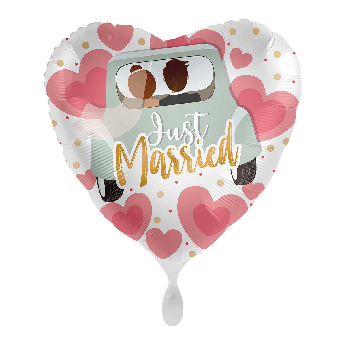 1 Ballon - Just Married Auto - NL