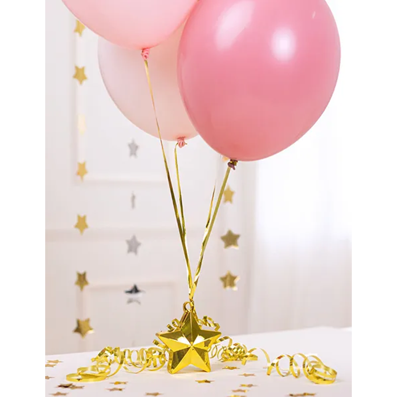 1 poids de ballon - Étoile dorée