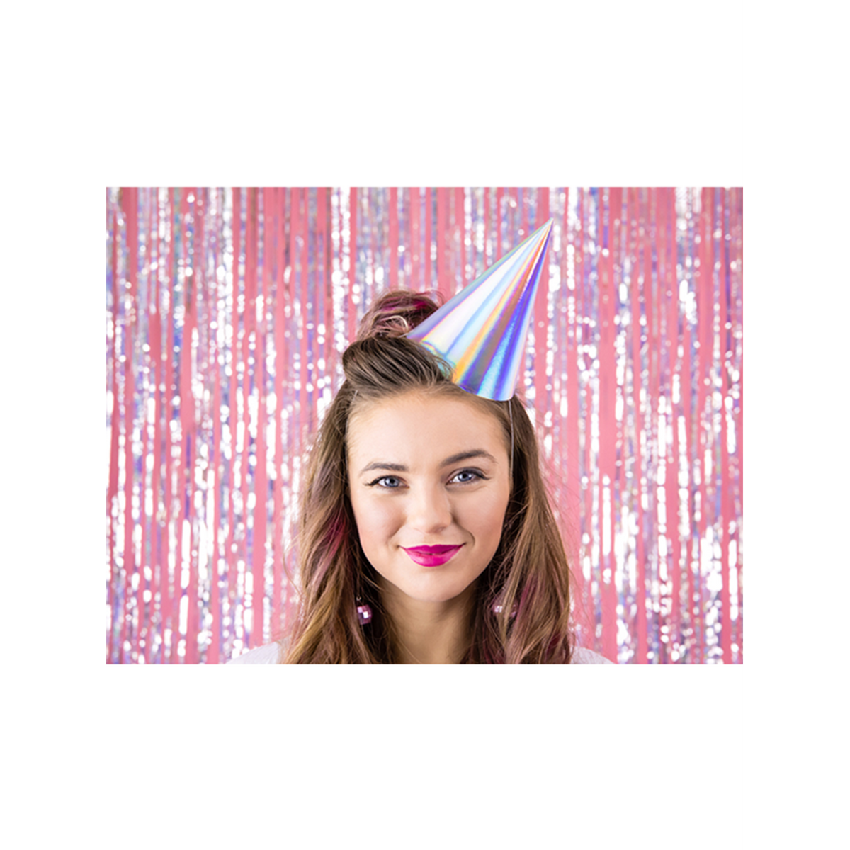 6 chapeaux de fête - Iridescent