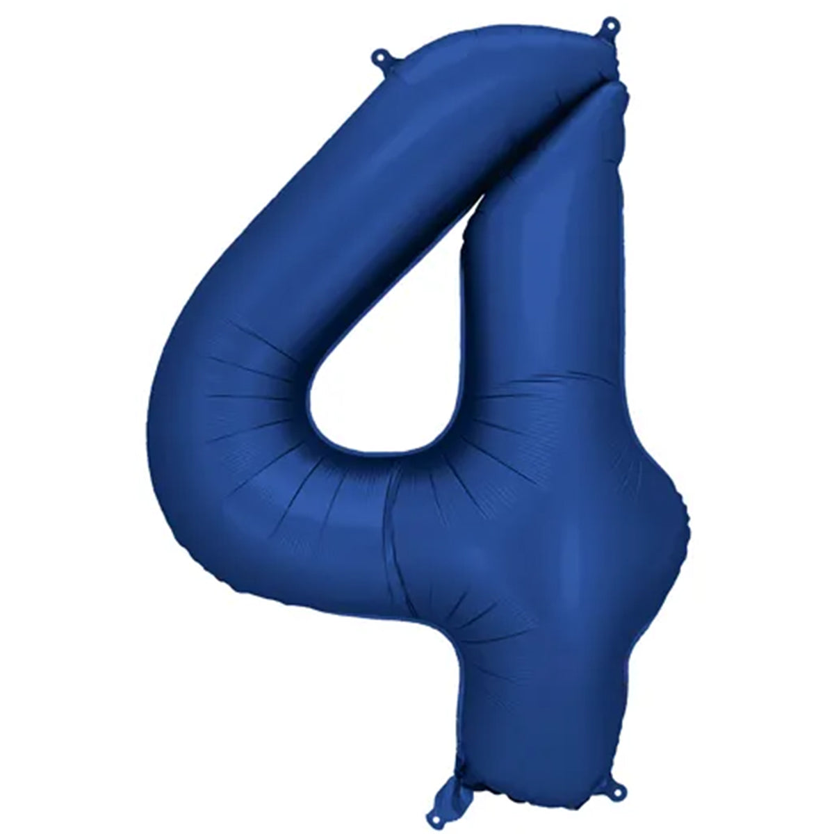 1 ballon XXL - Chiffre 4 - Bleu marine