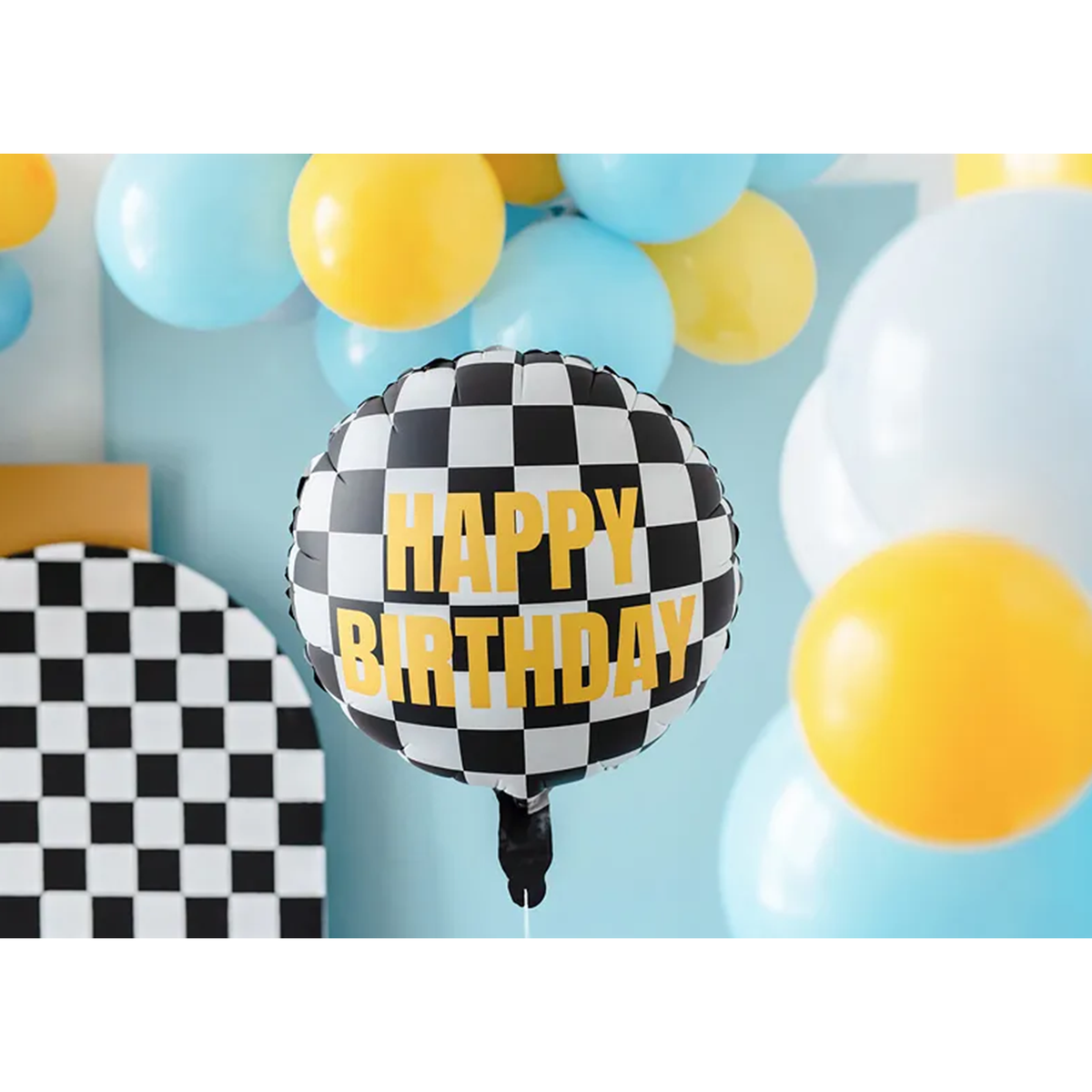 1 Ballon - Voitures de course