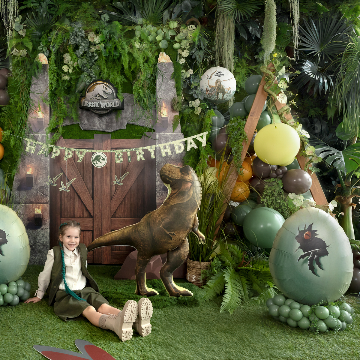 1 Ballon - Œuf de Dinosaure Jurassic World