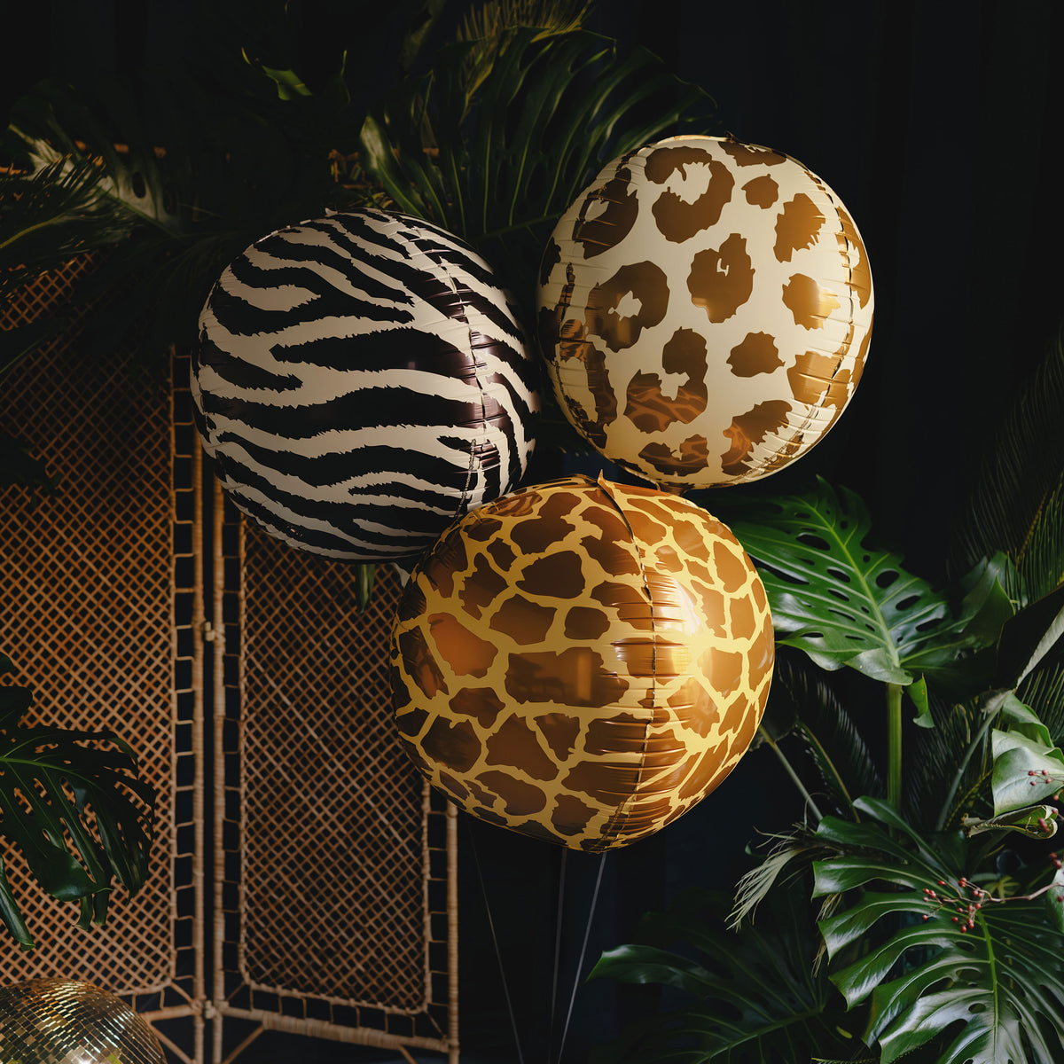 1 ballon XXL - Taches de girafe