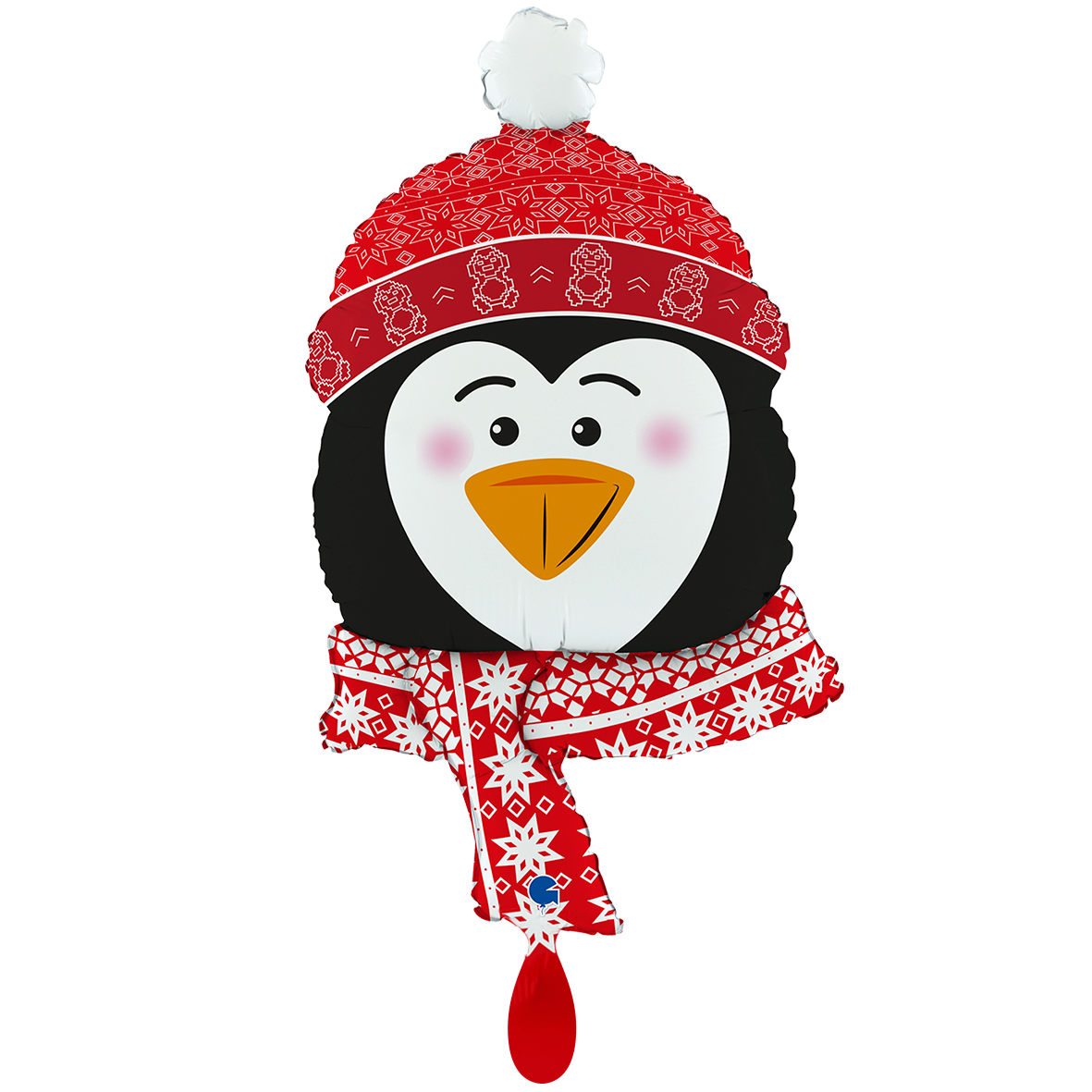 1 Ballon XXL – Pinguïnhoofd Lief