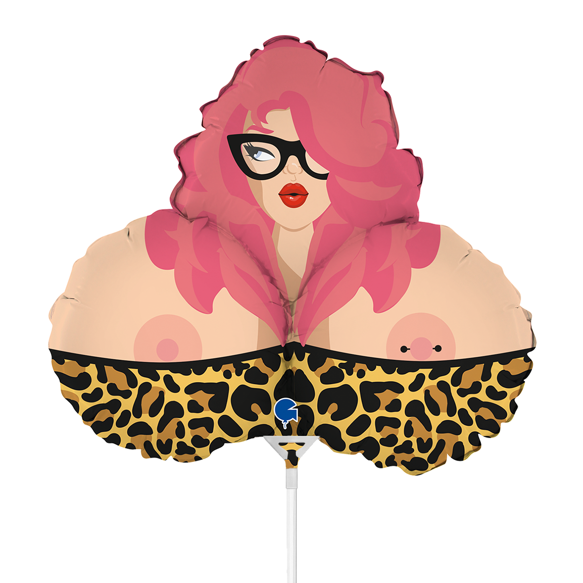 10 mini ballonnen (luchtgevuld) - Mrs. B (onverpakt)