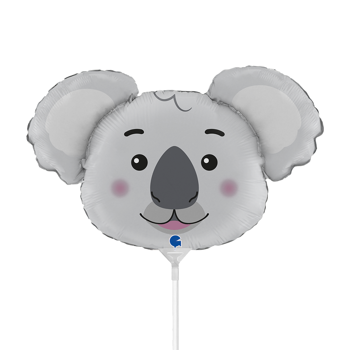 10 mini-ballons garnis d'air - Tête de koala (Non emballé)