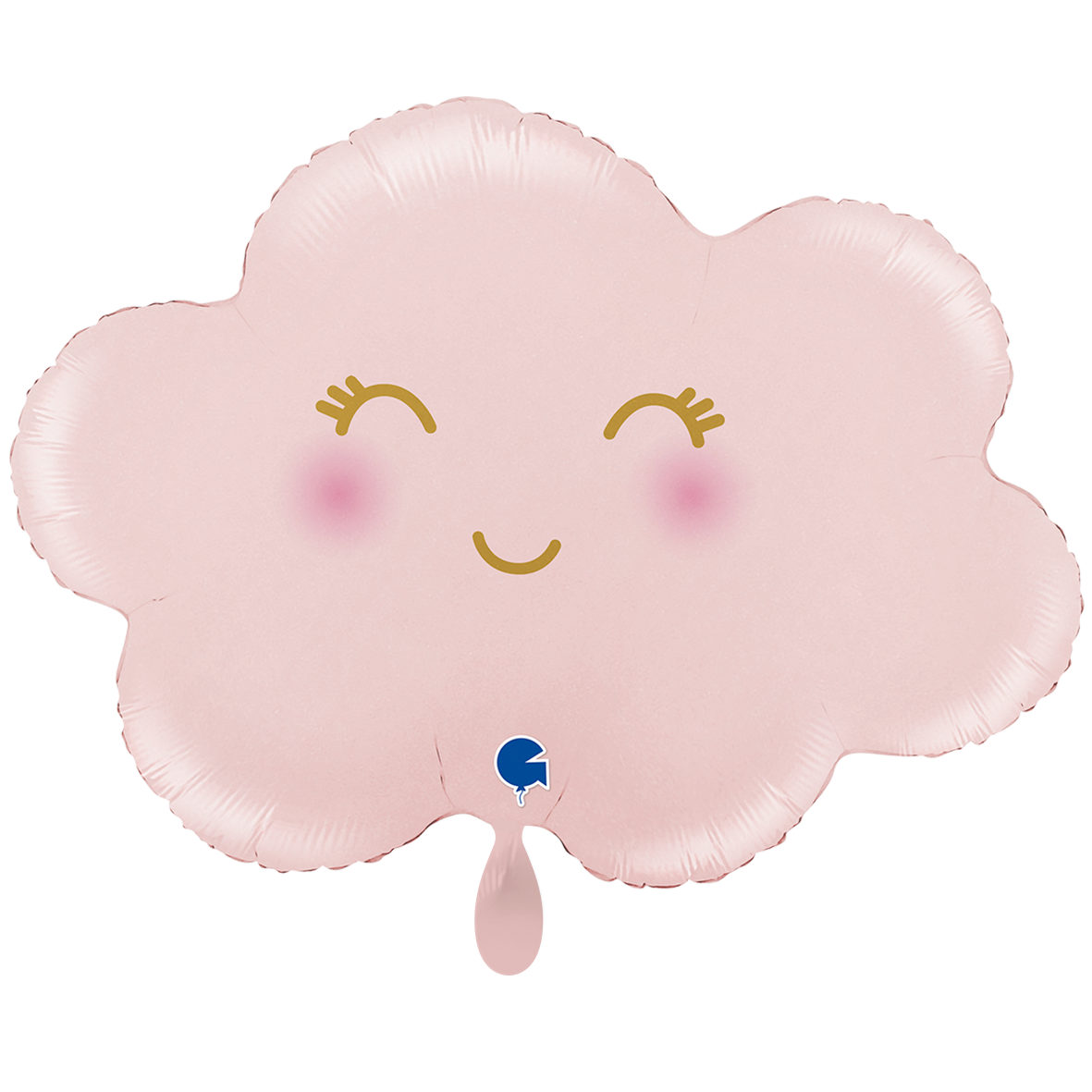 1 Ballon XXL - Nuage Satin Rose Pastel