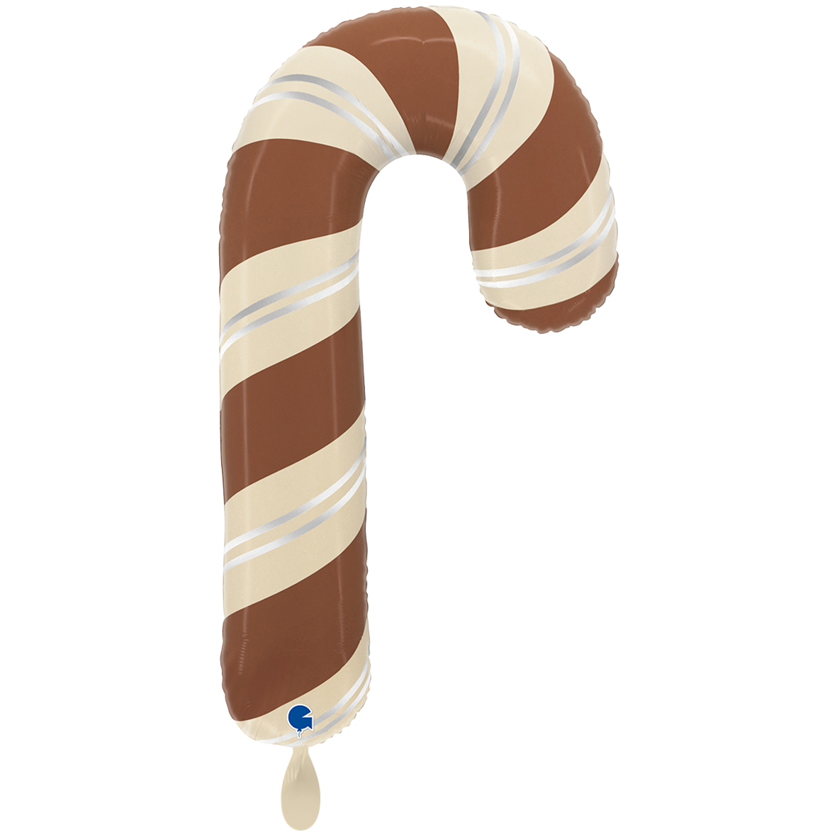 1 Ballon XXL - Satin Chocolate Candy Cane