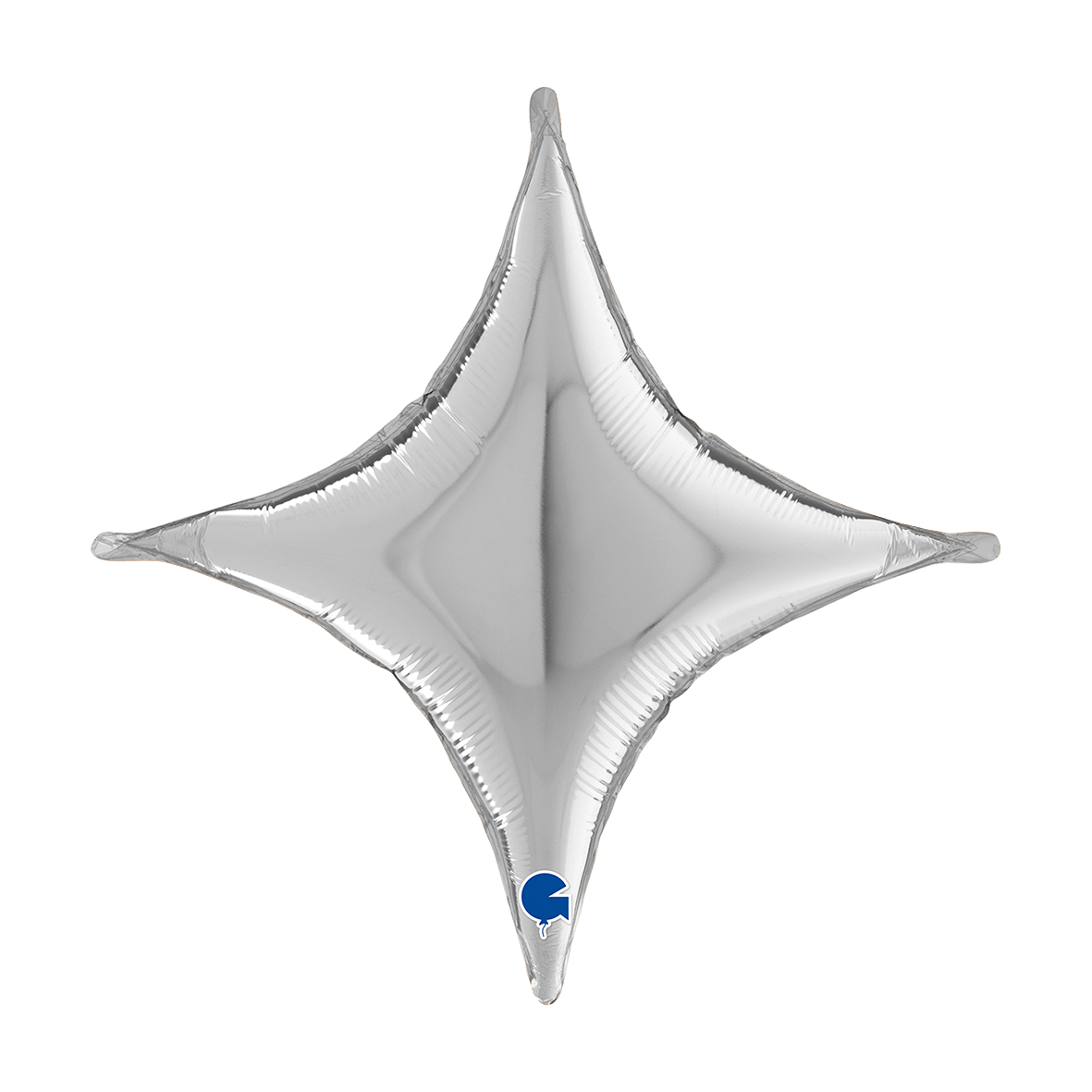 1 Ballon - Deco-Concaaf Kruis - Zilver