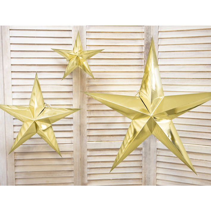 1 Paperstar - 70cm - Goud