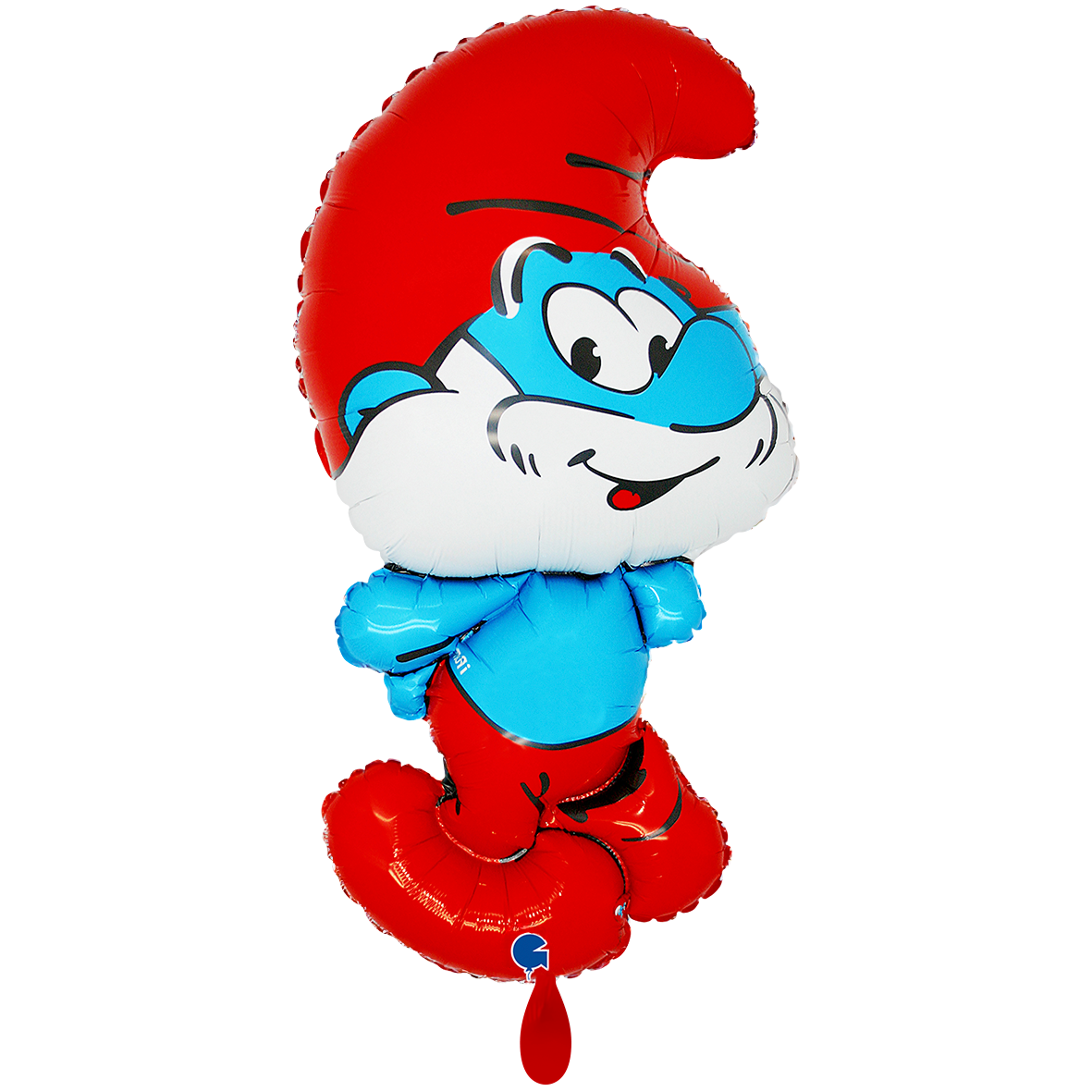 1 Ballon XXL - De Smurfen - Grote Smurf