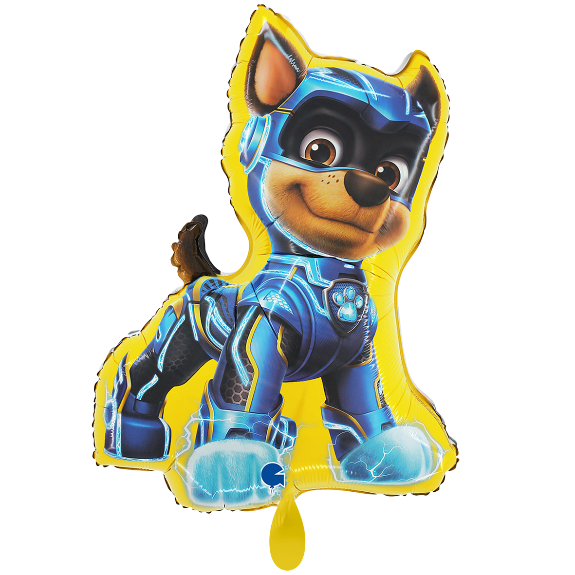 1 Ballon XXL - Paw Patrol Mighty Pups - Chase Yellow