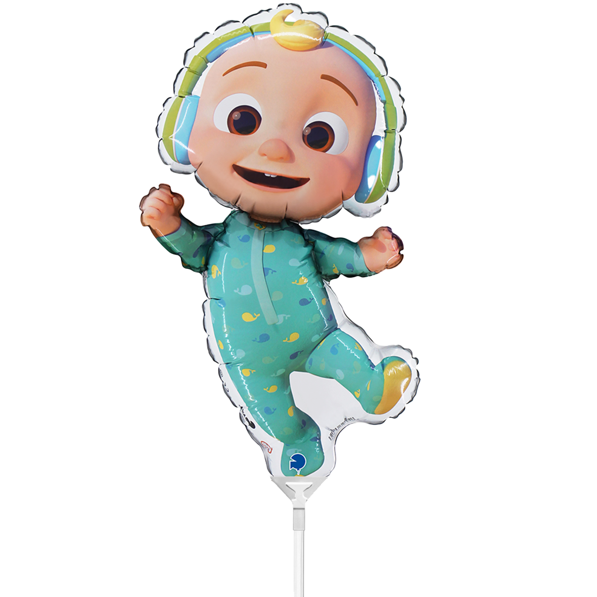 10 Miniballonnen Luchtgevuld - CoComelon (Onverpakt)