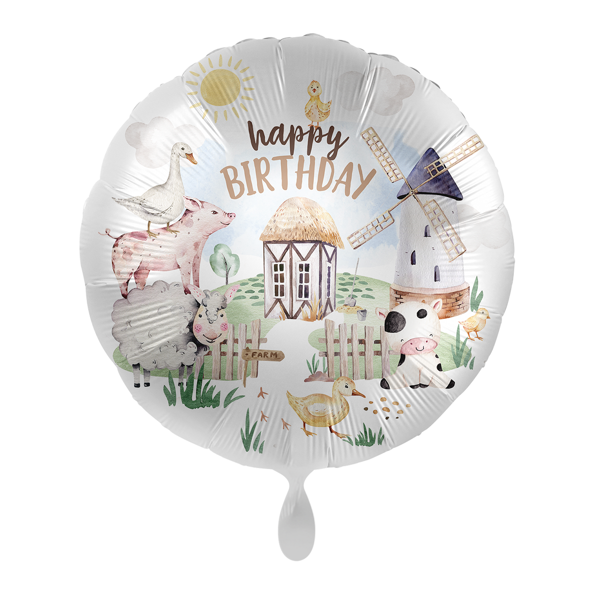 1 Ballon - Boerderijpret - NL