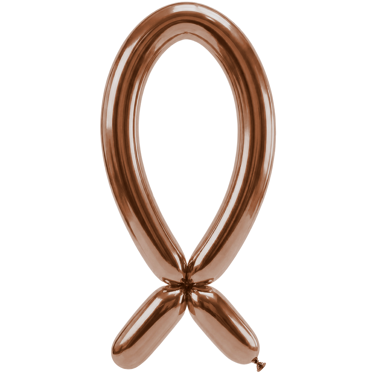 50 modelleerballonnen - Nozzle up - 5x152cm - Reflex Roségoud