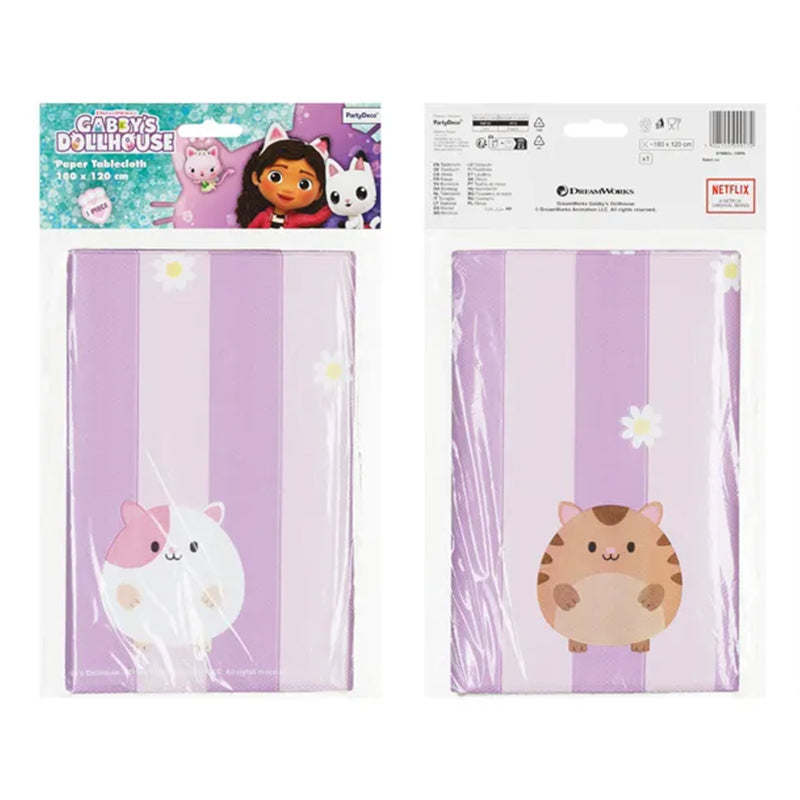 1 nappe en papier - Nappe en papier Gabby's Dollhouse, Mix