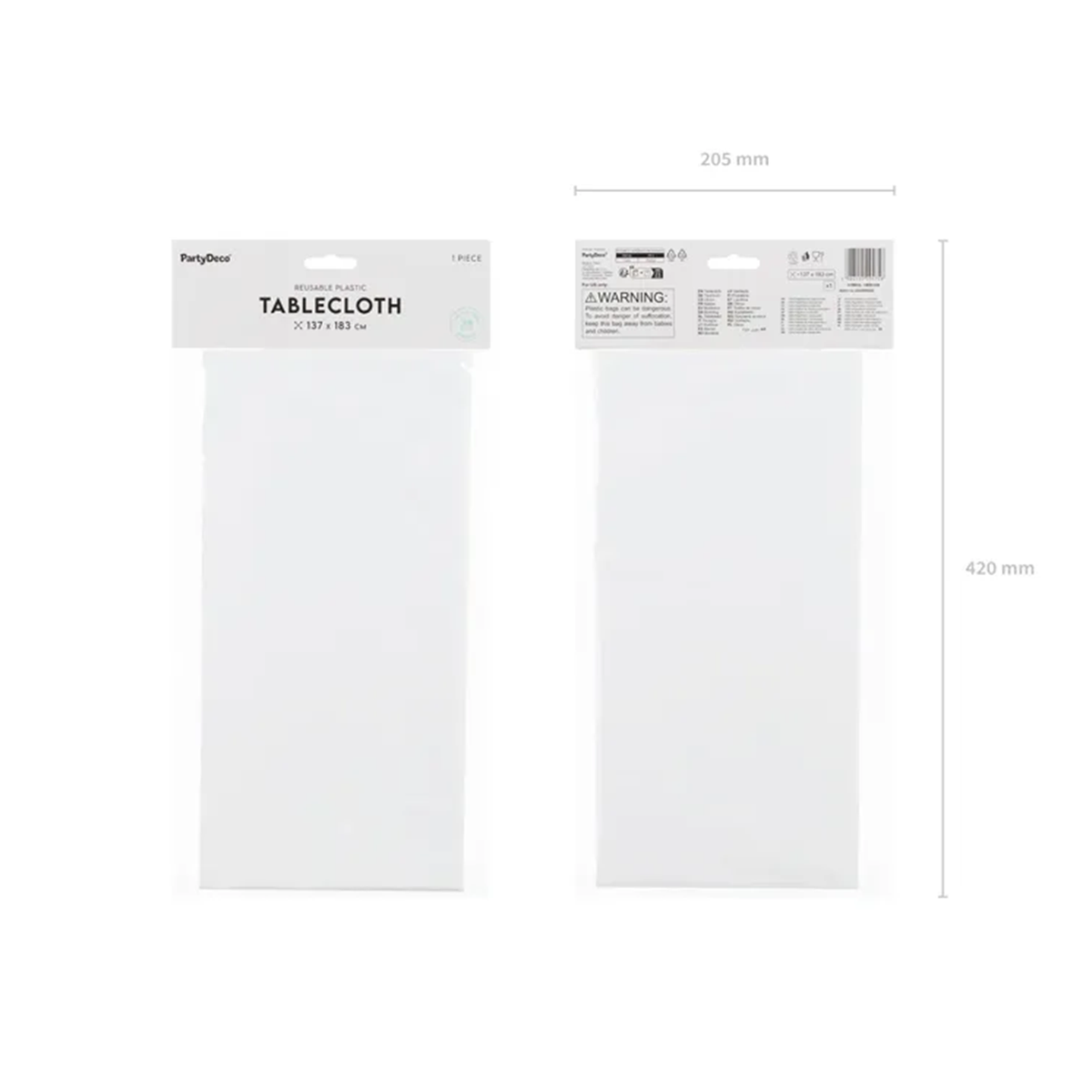 1 nappe - blanc