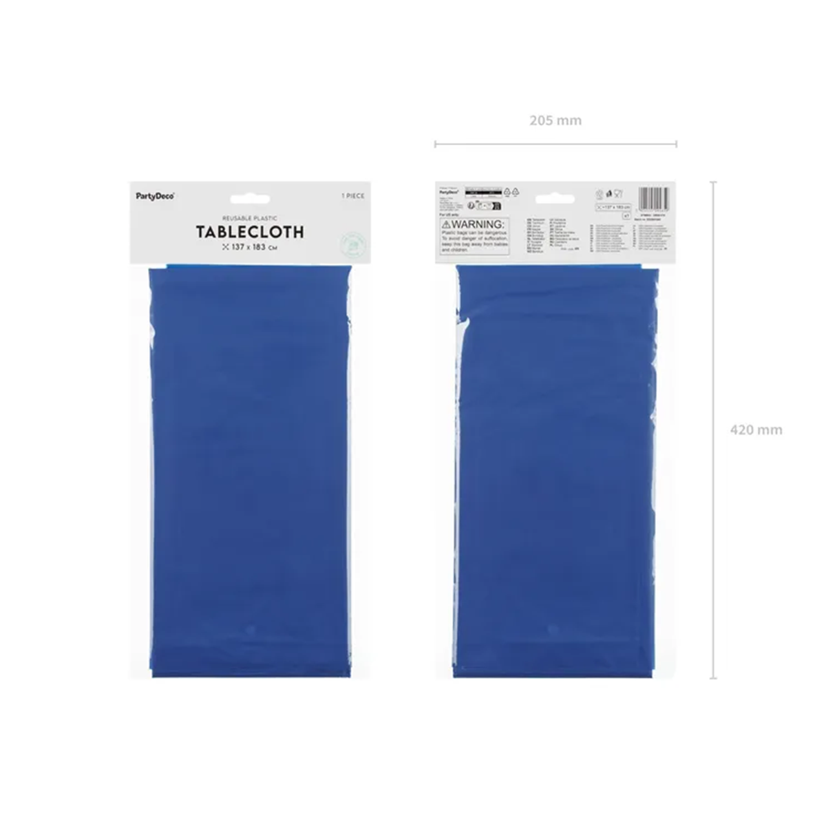 1 Nappe - Bleu foncé