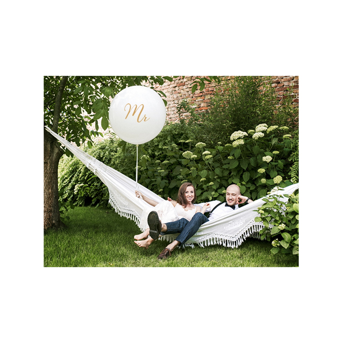 1 Reuzenballon - Ø 1m - Mr - Goud