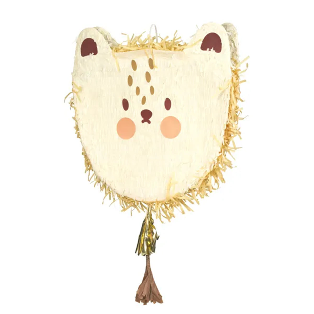 1 opvouwbare piñata – leeuwenkop