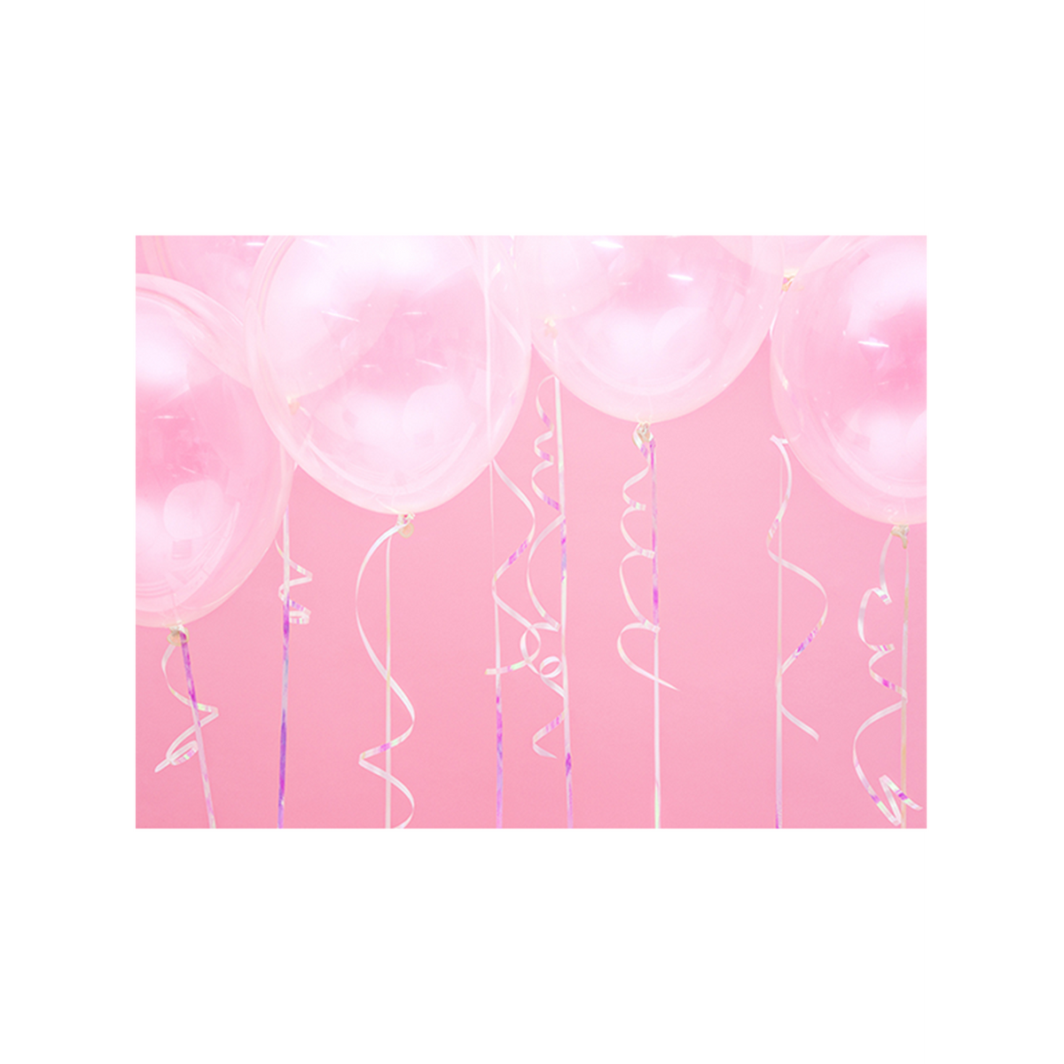 1 Ballonband - Metallic - Iriserend