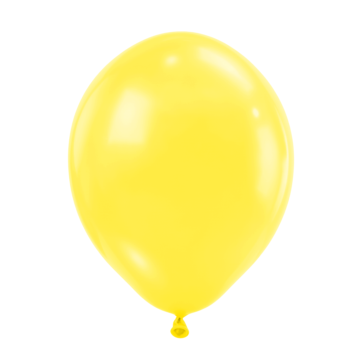 50 ballons de baudruche – Ø 30 cm – Jaune