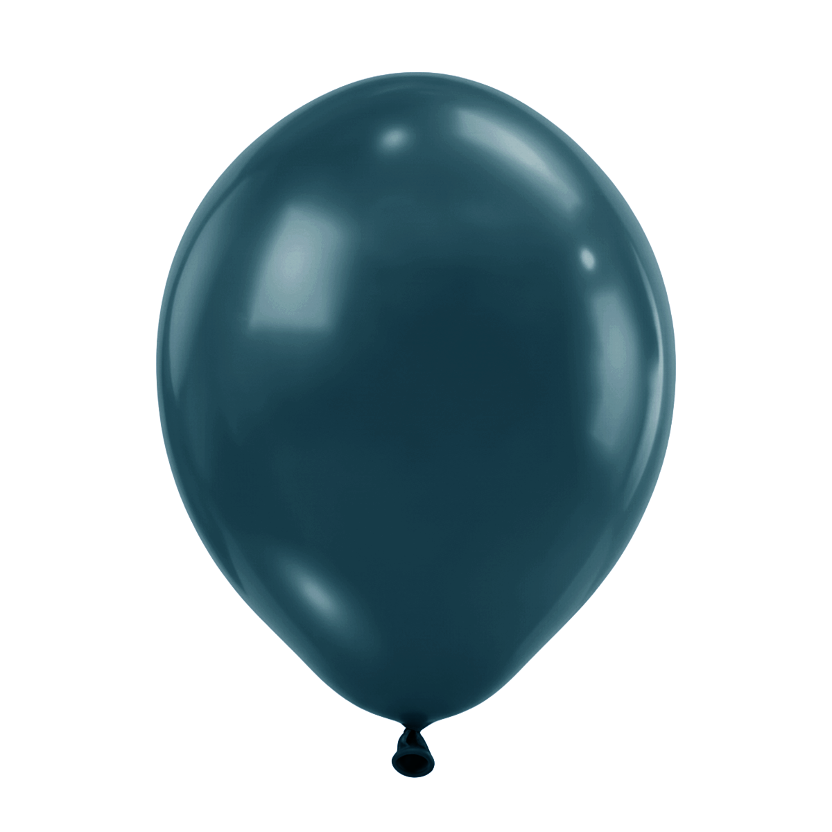 50 ballons de baudruche - Ø30 cm - Bleu sarcelle profond