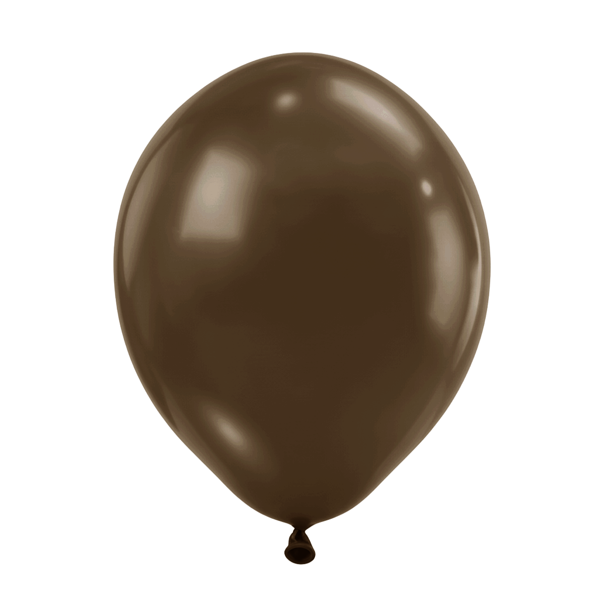 50 ballons de baudruche - Ø30 cm - Brun Chocolat