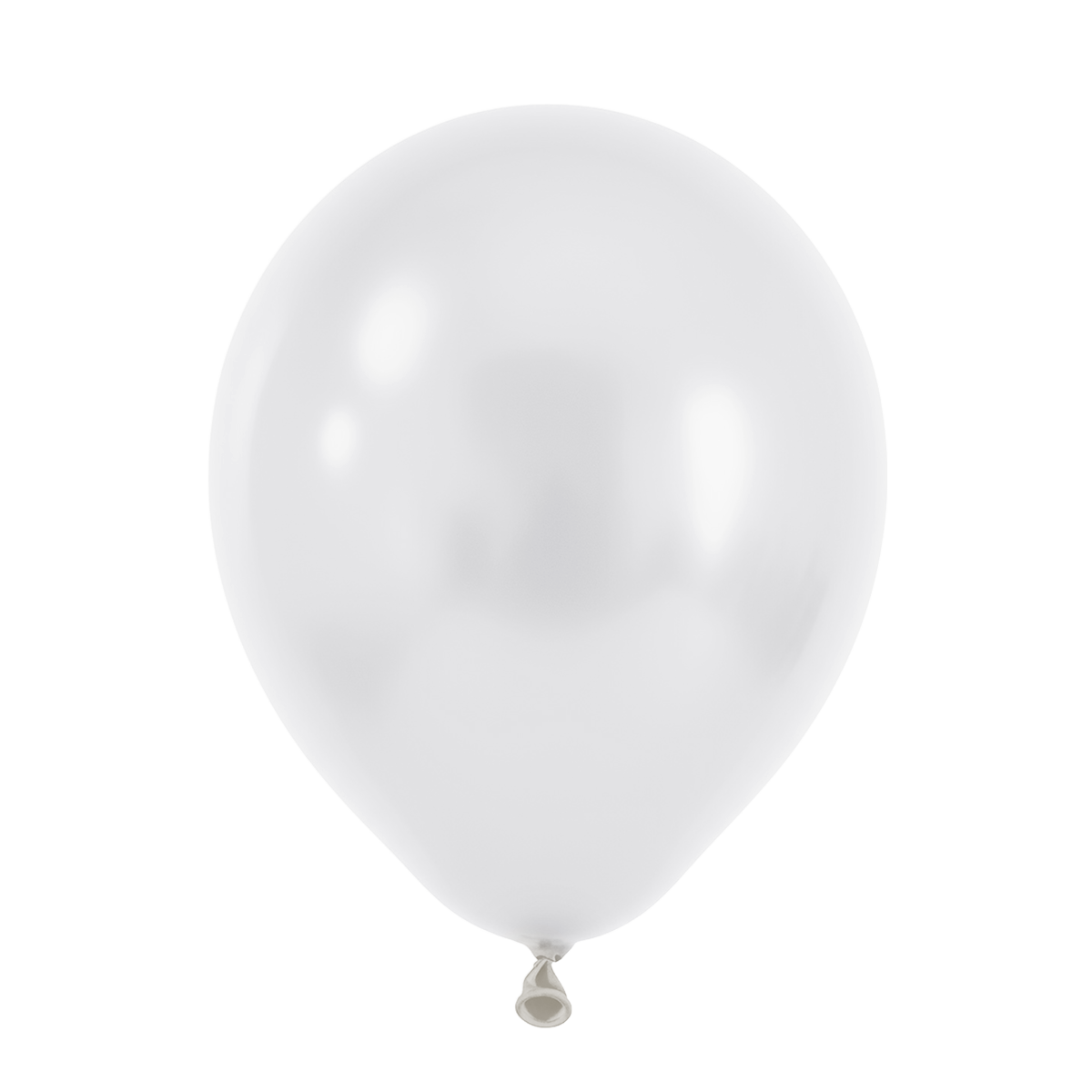 50 ballonnen - Ø30 cm - Parelmoer Wit