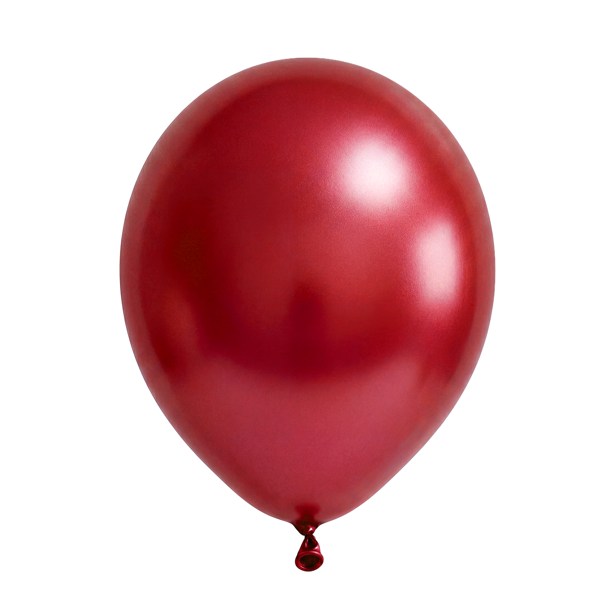 50 ballons de baudruche - Ø30 cm - Rouge métallisé