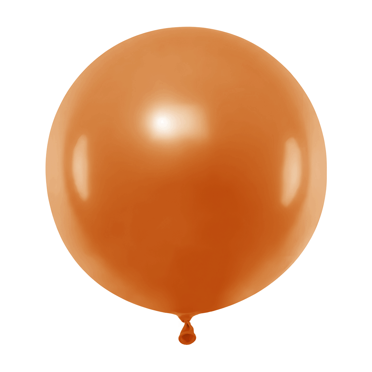 3 ballons de baudruche - Ø61 cm - Orange coucher de soleil