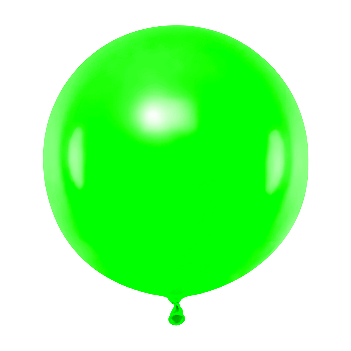3 ballons de baudruche - Ø61 cm - vert néon