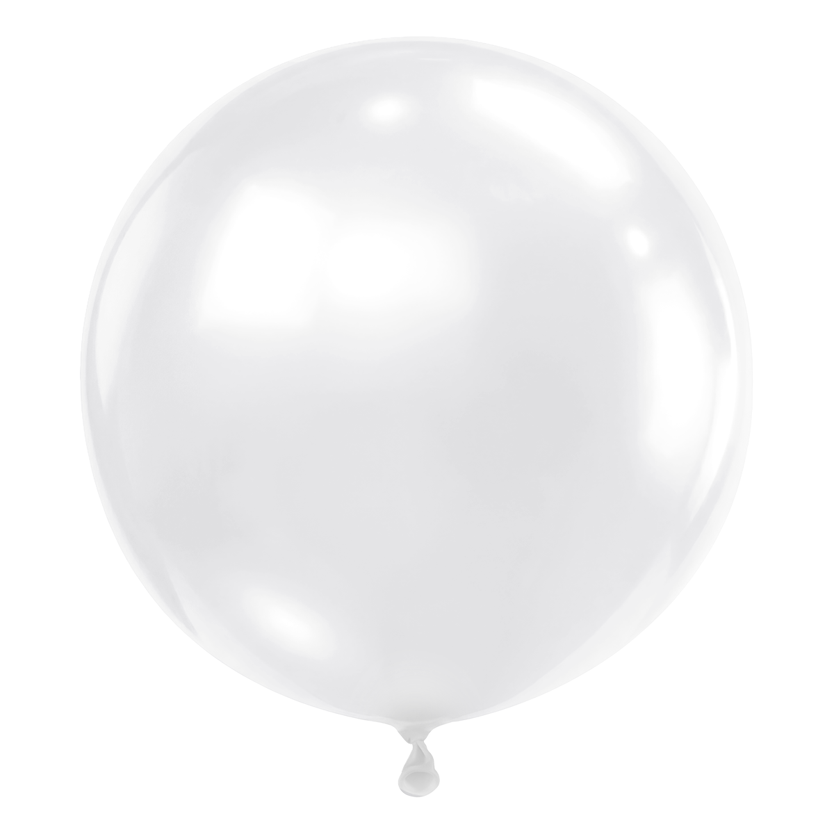 2 ballonnen - Ø91 cm - Parelmoerwit