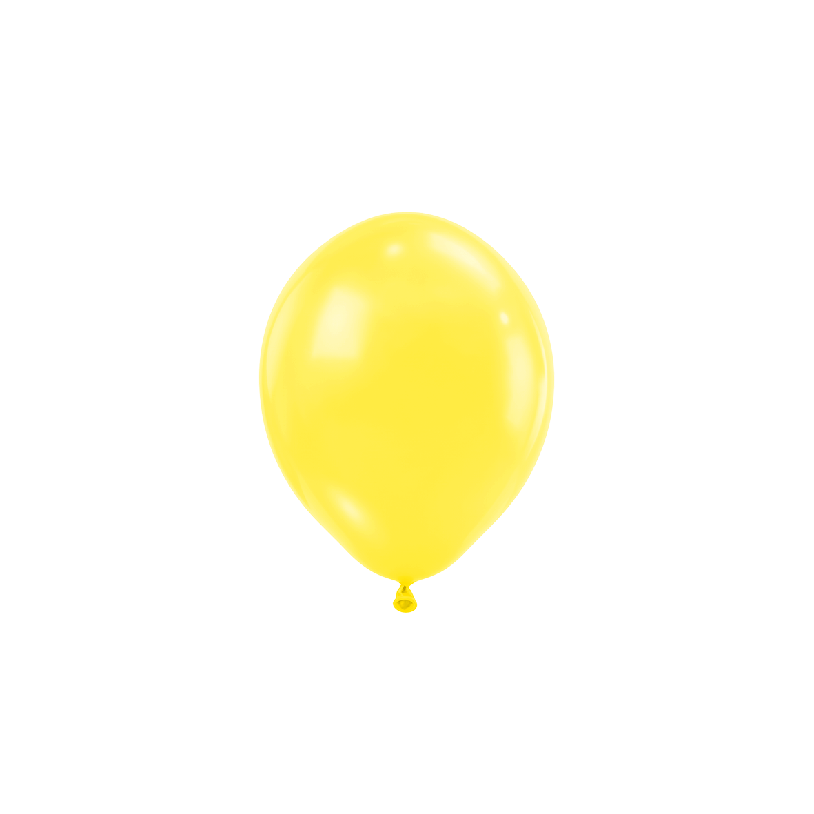 50 ballons - Ø 12 cm - Jaune